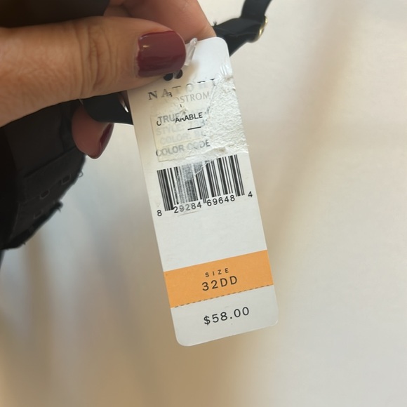 Black bra Natori new with tags 32DD - Picture 3 of 4